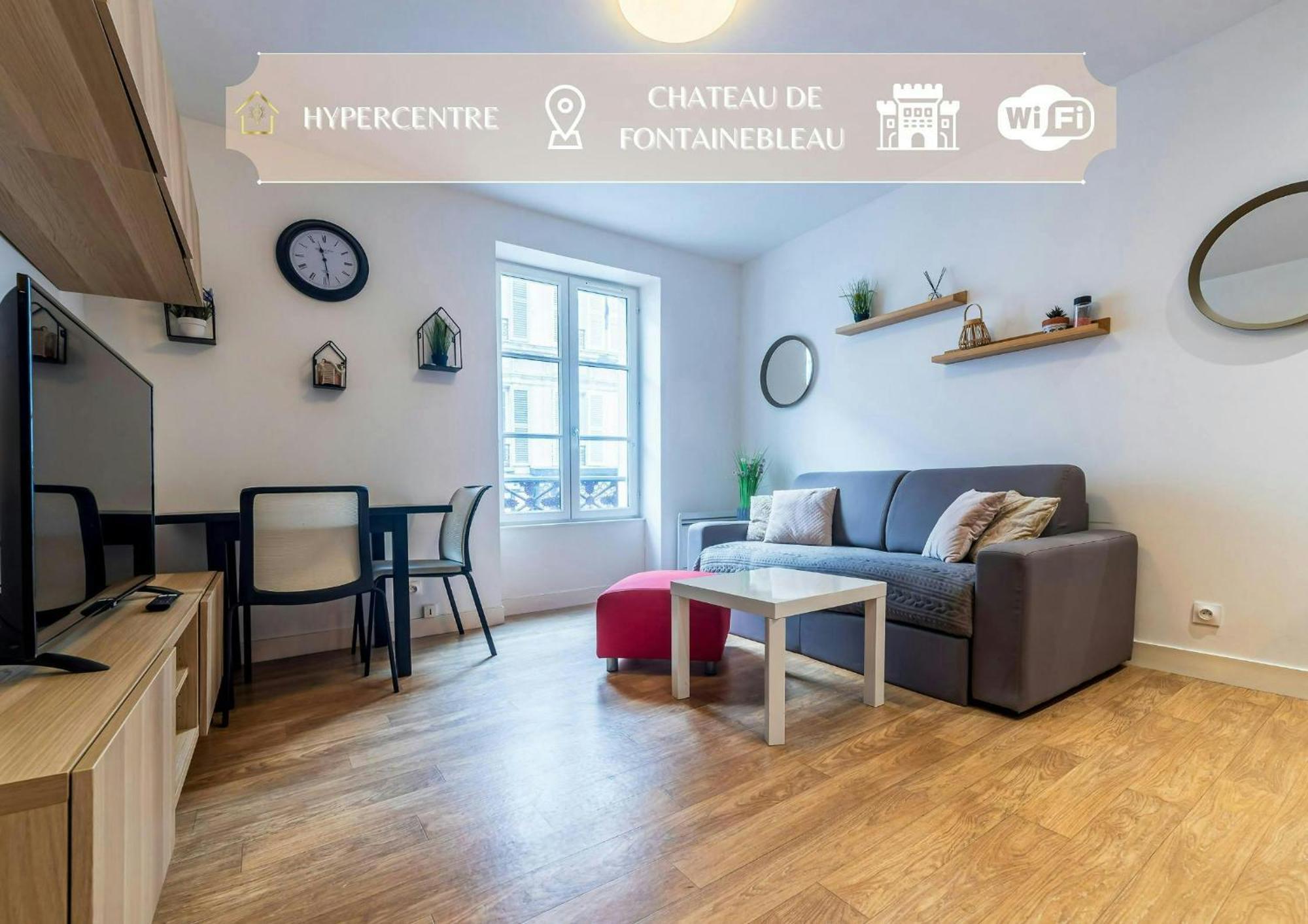 Apparthotel - Le Sweet Cosy Fontainebleau Kültér fotó